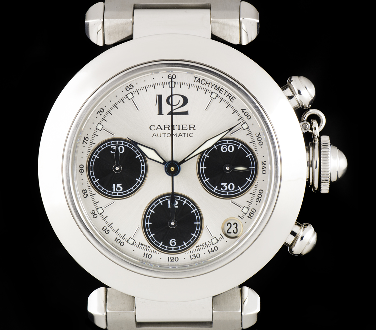 Cartier Pasha Steel W31048M7 | Watch Centre