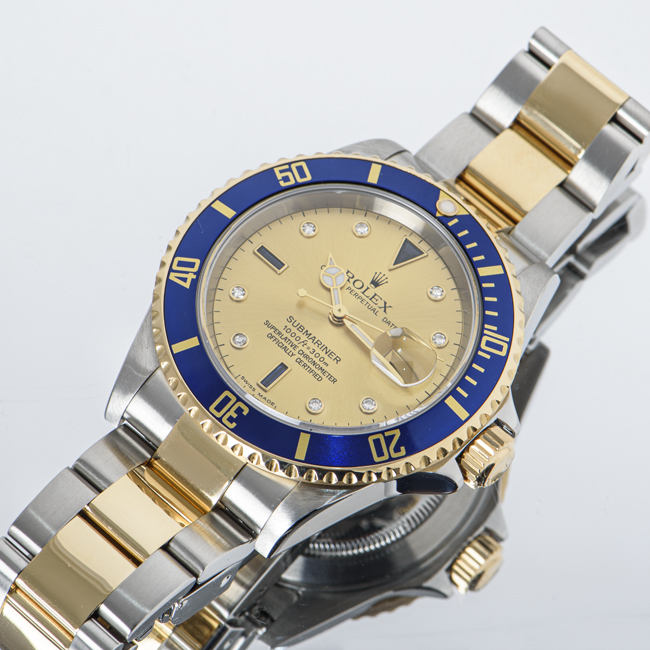 Rolex Submariner Serti Dial 16613 