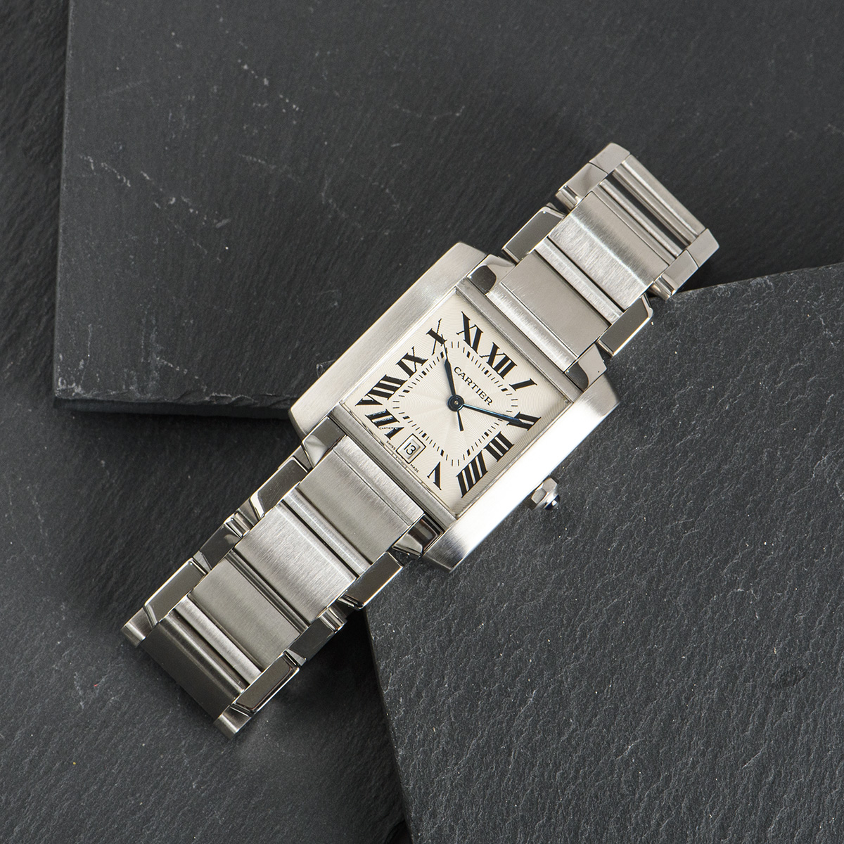 Cartier Tank Francaise Stainless Steel 