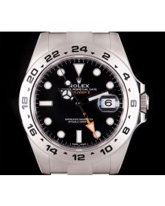 Rolex Explorer II Men's Stainless Steel Black Dial 216570