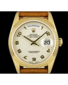 Rolex Day-Date Yellow Gold Cream Jubilee Dial 18238