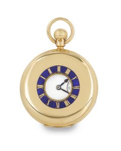 Arnold & Charles Frodsham Rare 18ct Yellow Gold Keyless Fusee Lever Half Hunter Pocket Watch C1905