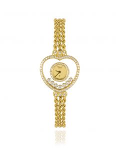 Chopard Happy Diamonds Heart Shape Yellow Gold