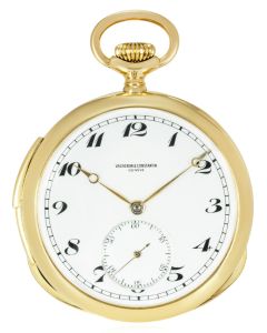 Vacheron Constantin. A Rare Yellow Gold Minute Repeater Pocket watch C1930