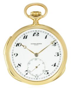 Vacheron Constantin. A Yellow Gold Minute Repeater Pocket watch C1920