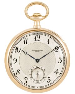 Vacheron Constantin Gold Slim Open Face Pocket Watch C1905