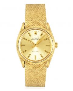 Rolex Rare Vintage Oyster Perpetual Yellow Gold 1035 