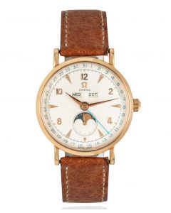 Omega Cosmic Moonphase Triple Date Rose Gold