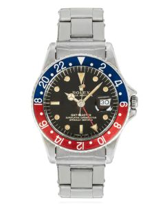 Rolex Vintage GMT-Master Pepsi Tropical Dial 1675
