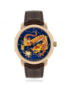 Ulysse Nardin Classico Dragon Enamel Champleve Dial 8156-111