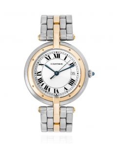 Cartier Vendome Panthere Stainless Steel & Yellow Gold