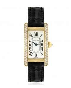 Cartier Tank American Yellow Gold 1710