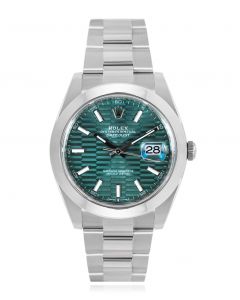 Rolex Datejust 41mm Mint Green Dial 126300