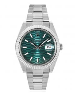 Rolex Datejust 41mm Mint Green Dial 126334