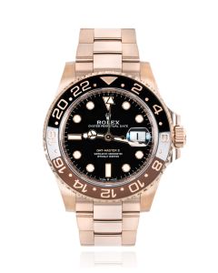 Rolex GMT-Master II Root Beer Rose Gold 126715CHNR