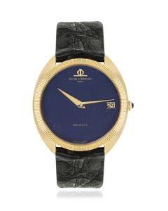 Baume & Mercier Lapis Dial Yellow Gold 