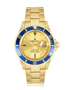 Rolex Submariner Serti Dial 16618