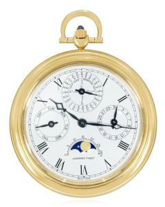 Audemars Piguet. A Yellow Gold Perpetual Calendar Pocket Watch C1970