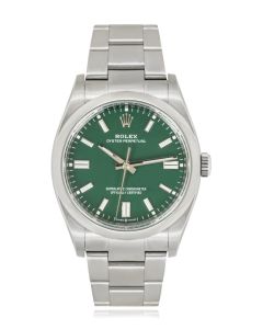 Rolex Oyster Perpetual 36mm Green Dial 126000