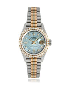 Rolex Datejust Tahitian Mother of Pearl Diamond Set 69139