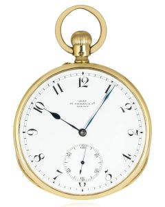 Dent. A Heavy Gold Open Face Lever Pocket Watch C1890