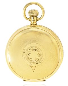 Waltham. A Gold Hunter Keyless Pocket Watch C1915