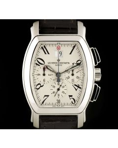 Vacheron Constantin Royal Eagle Chronograph Gents Stainless Steel Silver Dial 49145