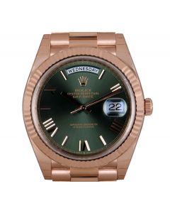 Rolex Day-Date 40 Olive Green Dial 228235