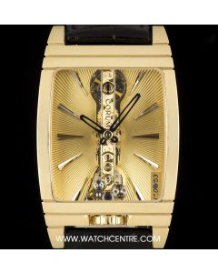 Corum 18k Yellow Gold Golden Bridge Limited Edition B&P 113.770.56/0001 GD02