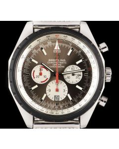 Breitling Chrono-Matic Gents Stainless Steel Grey Dial B&P A1436002/Q556
