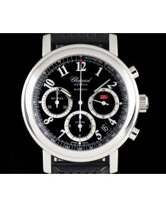 Chopard Mille Miglia Chronograph Gents Stainless Steel Black Dial 168331