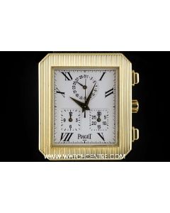 Piaget 18k Yellow Gold White Dial Protocol Gents Wristwatch 14254