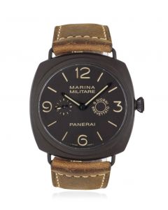 Panerai Limited Edition Radiomir Marina Militare Composite Brown Dial B&P PAM00339