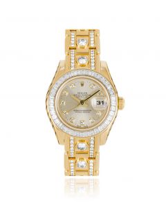 Rolex Datejust Pearlmaster Diamond Set 69298 Watch Centre