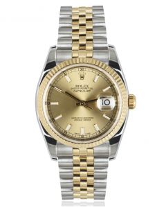 Rolex Stainless Steel and Yellow Gold Datejust 116233