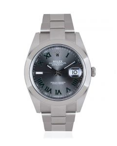 Rolex Datejust 41 Wimbledon Dial 126300