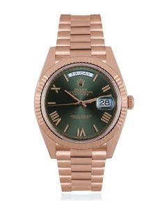 Rolex Day-Date 40 Olive Green Dial 228235