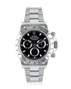 Rolex Daytona Stainless Steel Black Dial 116520