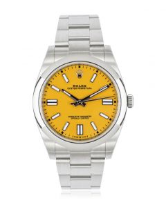 Rolex Oyster Perpetual 41 Yellow Dial 124300