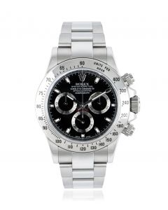 Rolex Daytona Stainless Steel APH Black Dial 116520