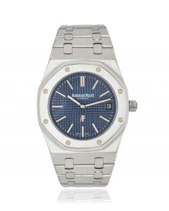 Audemars Piguet Royal Oak Royal Oak Jumbo Extra-Thin Blue Dial 15202ST.OO.1240ST.01