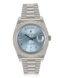 Rolex Day-Date 40 Ice Blue Diamond Dial 228206