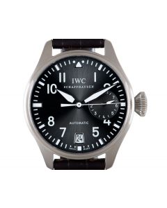 IWC Big Pilots Men's 18k White Gold Grey Dial IW500402