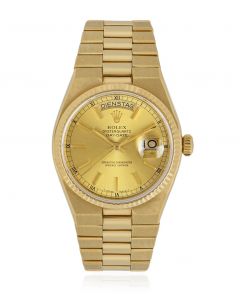 Rolex Oysterquartz Day-Date Yellow Gold 19018