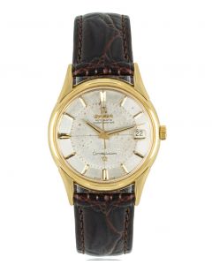 Omega Vintage Constellation Pie Pan Dial Yellow Gold 