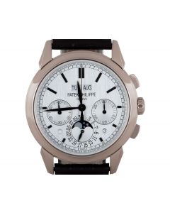 Patek Philippe Grand Complications Perpetual Calendar Chronograph White Gold B&P 5270G-001