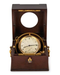 Dumas. A Rare French 2 Day Marine Pivoted Detente Chronometer C1850