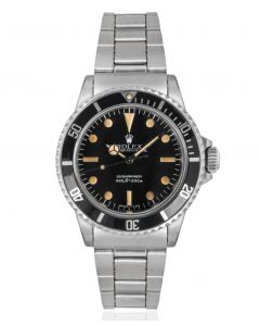 Rolex Submariner Non-Date Vintage Stainless Steel Matte Black Dial 5513