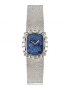 Audemars Piguet Cocktail Watch White Gold Blue Opal Dial Diamond Set 8493BC