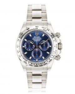 Rolex Daytona White Gold Blue Dial 116509